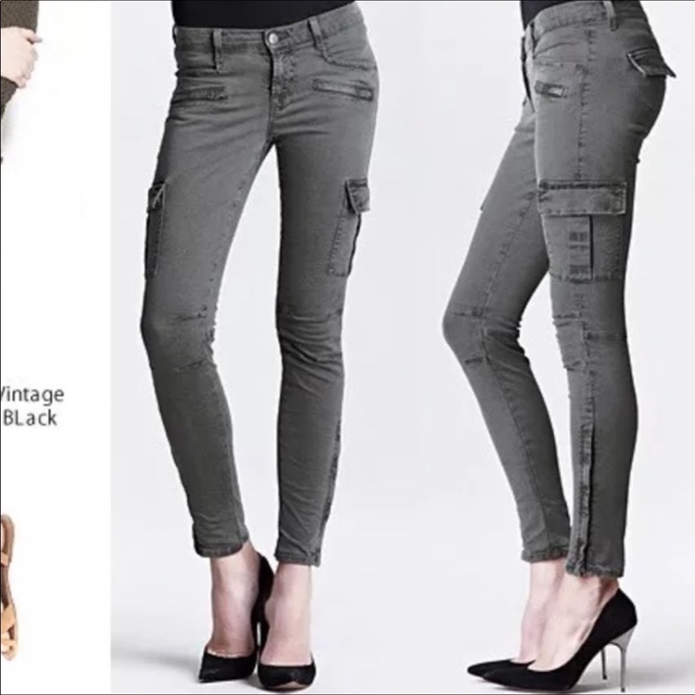 J Brand Grayson Skinny Cargo Pants W27